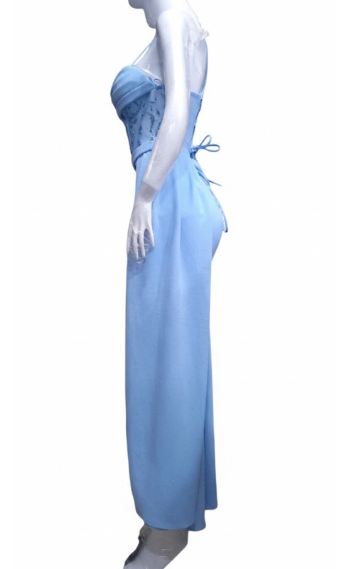 Vestido celeste 1