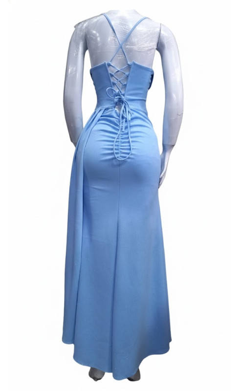 Vestido celeste 1